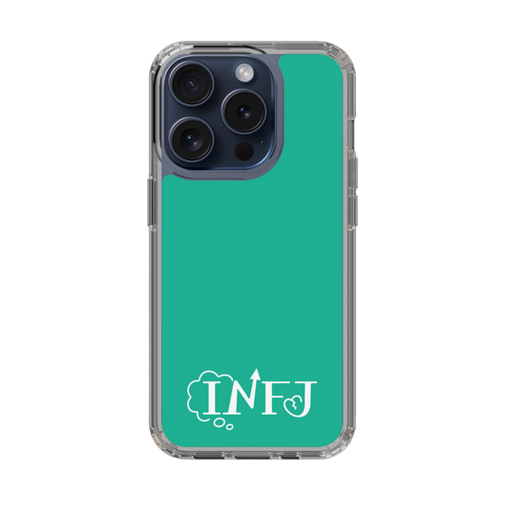 スリムプロテクションケース［ オリジナル - INFJ 提唱者 - アルファベット - グリーン ］