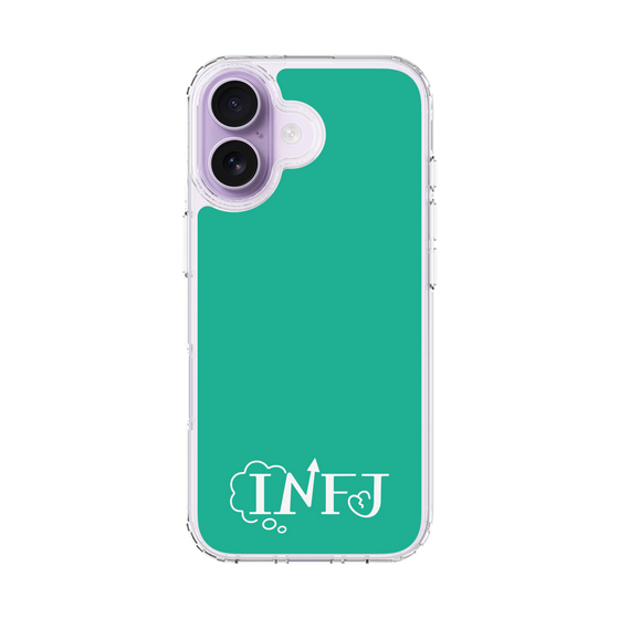 スリムプロテクションケース［ オリジナル - INFJ 提唱者 - アルファベット - グリーン ］