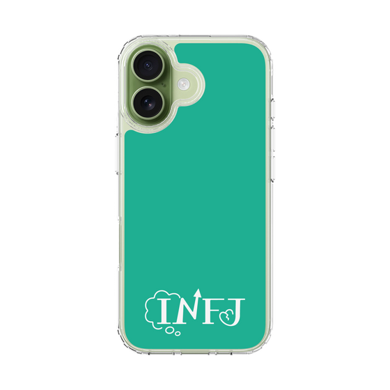 スリムプロテクションケース［ オリジナル - INFJ 提唱者 - アルファベット - グリーン ］