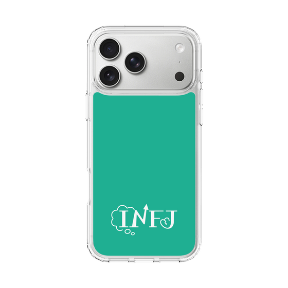 スリムプロテクションケース［ オリジナル - INFJ 提唱者 - アルファベット - グリーン ］
