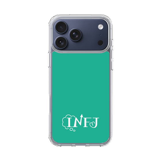 スリムプロテクションケース［ オリジナル - INFJ 提唱者 - アルファベット - グリーン ］