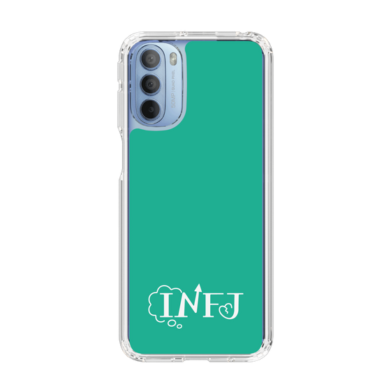 スリムプロテクションケース［ オリジナル - INFJ 提唱者 - アルファベット - グリーン ］