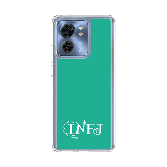 スリムプロテクションケース［ オリジナル - INFJ 提唱者 - アルファベット - グリーン ］