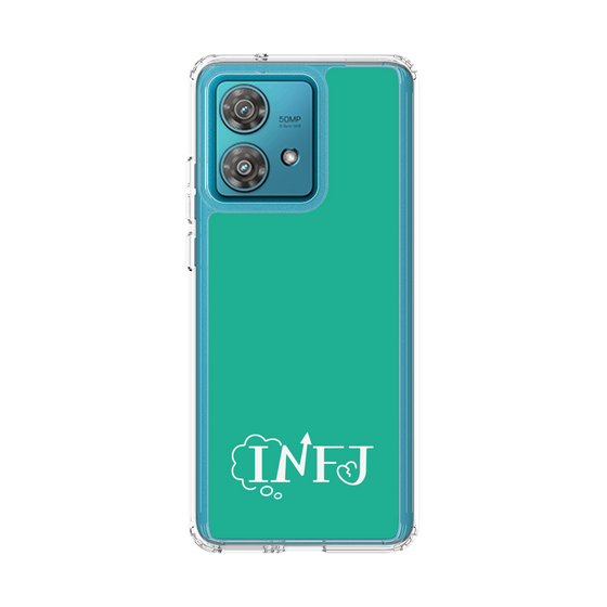スリムプロテクションケース［ オリジナル - INFJ 提唱者 - アルファベット - グリーン ］