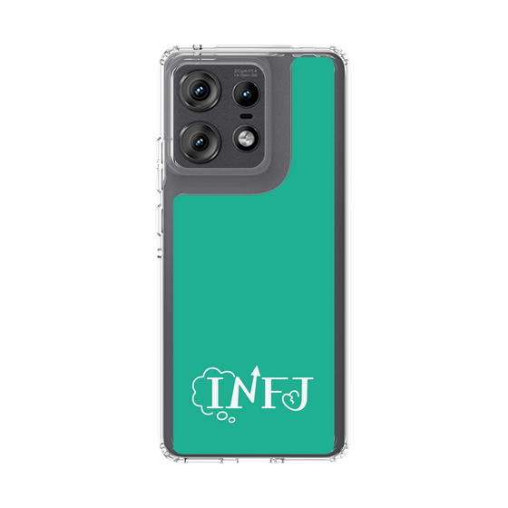 スリムプロテクションケース［ オリジナル - INFJ 提唱者 - アルファベット - グリーン ］