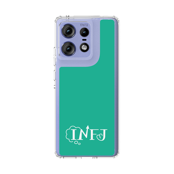 スリムプロテクションケース［ オリジナル - INFJ 提唱者 - アルファベット - グリーン ］