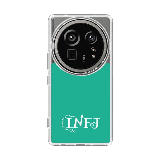 スリムプロテクションケース［ オリジナル - INFJ 提唱者 - アルファベット - グリーン ］