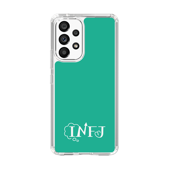 スリムプロテクションケース［ オリジナル - INFJ 提唱者 - アルファベット - グリーン ］