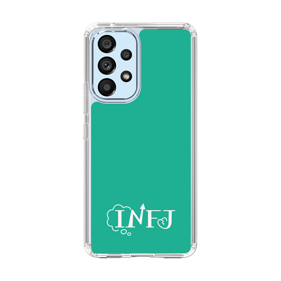 スリムプロテクションケース［ オリジナル - INFJ 提唱者 - アルファベット - グリーン ］