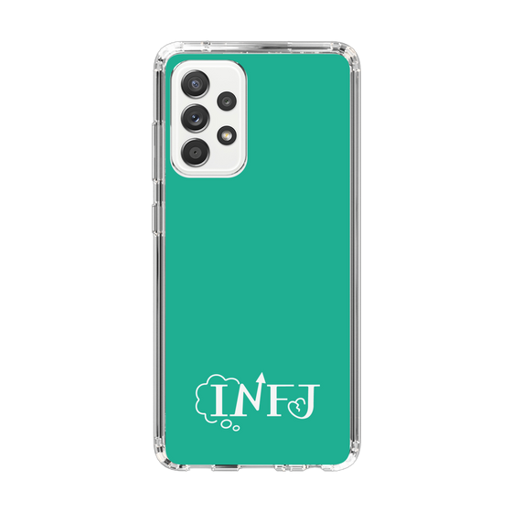 スリムプロテクションケース［ オリジナル - INFJ 提唱者 - アルファベット - グリーン ］