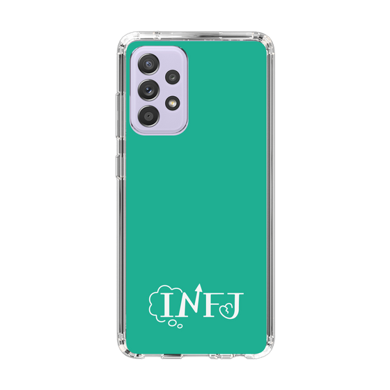 スリムプロテクションケース［ オリジナル - INFJ 提唱者 - アルファベット - グリーン ］