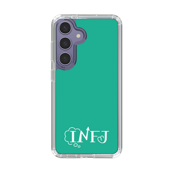 スリムプロテクションケース［ オリジナル - INFJ 提唱者 - アルファベット - グリーン ］