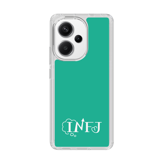 スリムプロテクションケース［ オリジナル - INFJ 提唱者 - アルファベット - グリーン ］