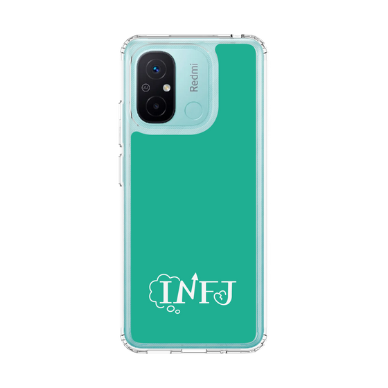 スリムプロテクションケース［ オリジナル - INFJ 提唱者 - アルファベット - グリーン ］