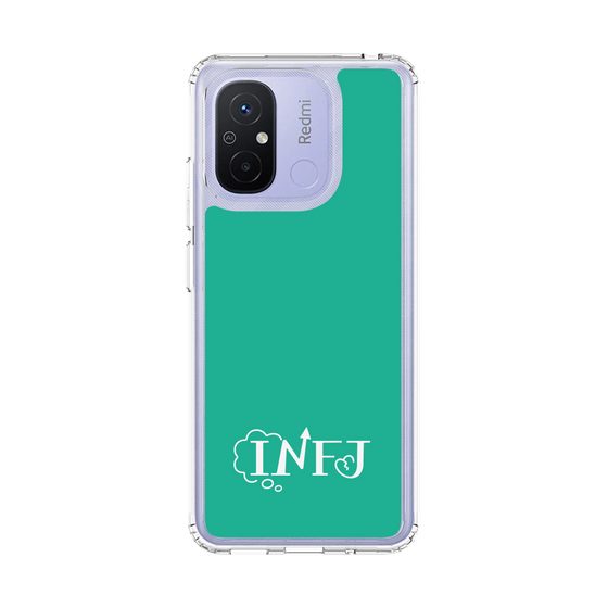 スリムプロテクションケース［ オリジナル - INFJ 提唱者 - アルファベット - グリーン ］