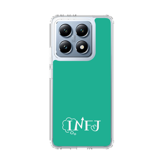 スリムプロテクションケース［ オリジナル - INFJ 提唱者 - アルファベット - グリーン ］