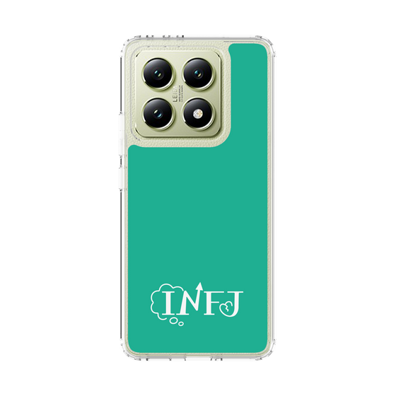 スリムプロテクションケース［ オリジナル - INFJ 提唱者 - アルファベット - グリーン ］