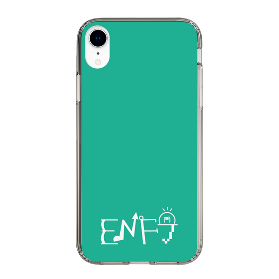 スリムプロテクションケース［ オリジナル - ENFJ 主人公 - アルファベット - グリーン ］