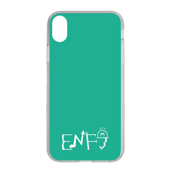 スリムプロテクションケース［ オリジナル - ENFJ 主人公 - アルファベット - グリーン ］