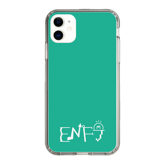 スリムプロテクションケース［ オリジナル - ENFJ 主人公 - アルファベット - グリーン ］