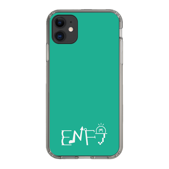 スリムプロテクションケース［ オリジナル - ENFJ 主人公 - アルファベット - グリーン ］