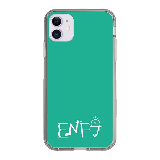 スリムプロテクションケース［ オリジナル - ENFJ 主人公 - アルファベット - グリーン ］