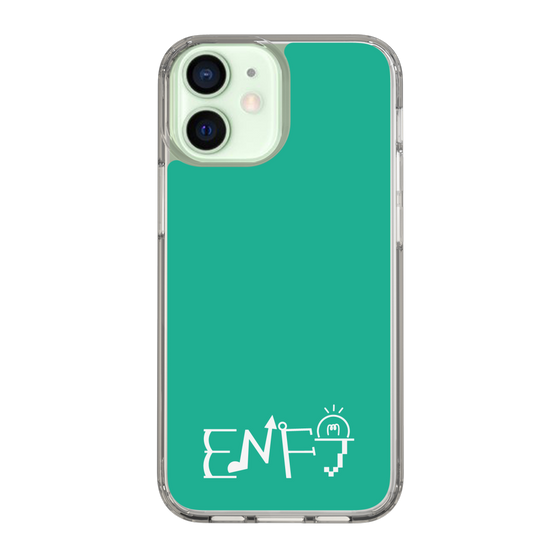 スリムプロテクションケース［ オリジナル - ENFJ 主人公 - アルファベット - グリーン ］