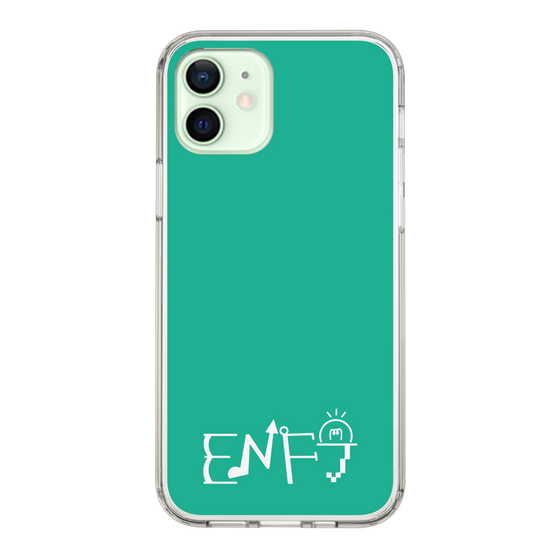 スリムプロテクションケース［ オリジナル - ENFJ 主人公 - アルファベット - グリーン ］