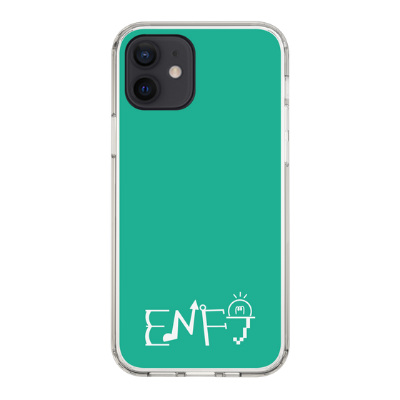 スリムプロテクションケース［ オリジナル - ENFJ 主人公 - アルファベット - グリーン ］