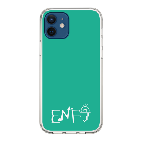 スリムプロテクションケース［ オリジナル - ENFJ 主人公 - アルファベット - グリーン ］