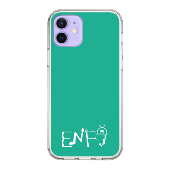 スリムプロテクションケース［ オリジナル - ENFJ 主人公 - アルファベット - グリーン ］