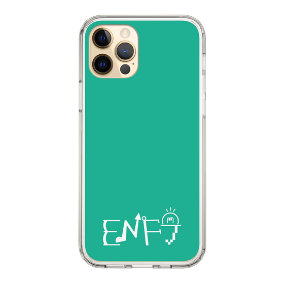 スリムプロテクションケース［ オリジナル - ENFJ 主人公 - アルファベット - グリーン ］