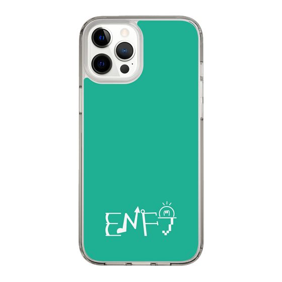 スリムプロテクションケース［ オリジナル - ENFJ 主人公 - アルファベット - グリーン ］