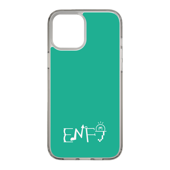 スリムプロテクションケース［ オリジナル - ENFJ 主人公 - アルファベット - グリーン ］