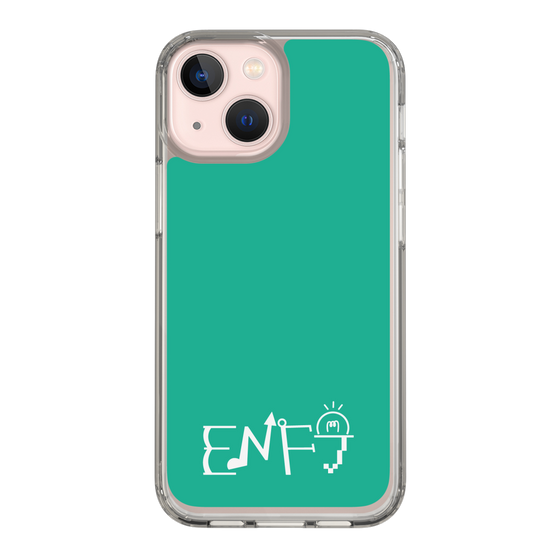 スリムプロテクションケース［ オリジナル - ENFJ 主人公 - アルファベット - グリーン ］