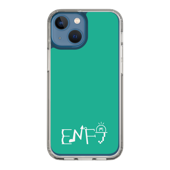 スリムプロテクションケース［ オリジナル - ENFJ 主人公 - アルファベット - グリーン ］