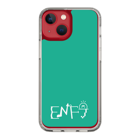 スリムプロテクションケース［ オリジナル - ENFJ 主人公 - アルファベット - グリーン ］