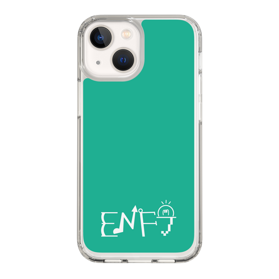 スリムプロテクションケース［ オリジナル - ENFJ 主人公 - アルファベット - グリーン ］