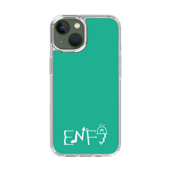 スリムプロテクションケース［ オリジナル - ENFJ 主人公 - アルファベット - グリーン ］