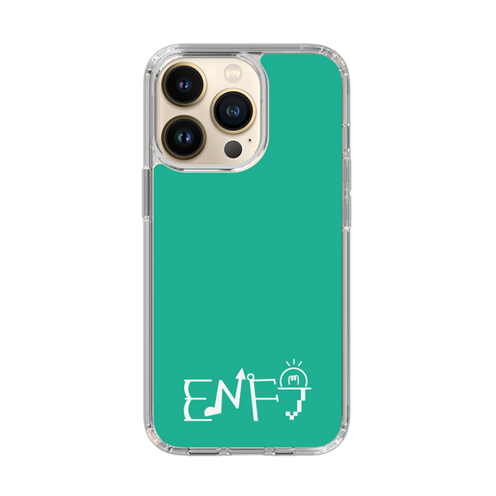 スリムプロテクションケース［ オリジナル - ENFJ 主人公 - アルファベット - グリーン ］