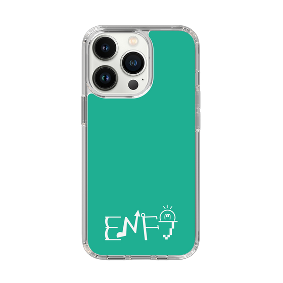 スリムプロテクションケース［ オリジナル - ENFJ 主人公 - アルファベット - グリーン ］