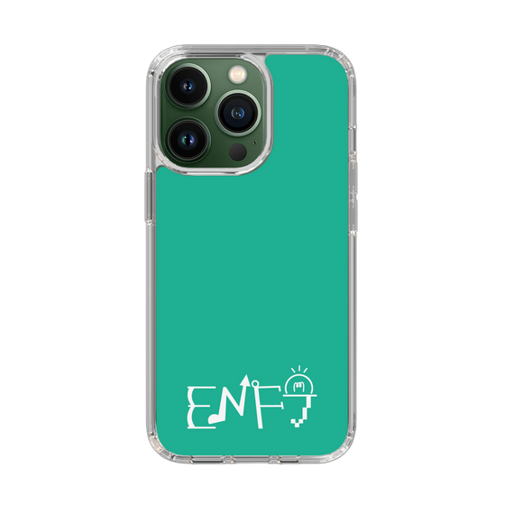 スリムプロテクションケース［ オリジナル - ENFJ 主人公 - アルファベット - グリーン ］