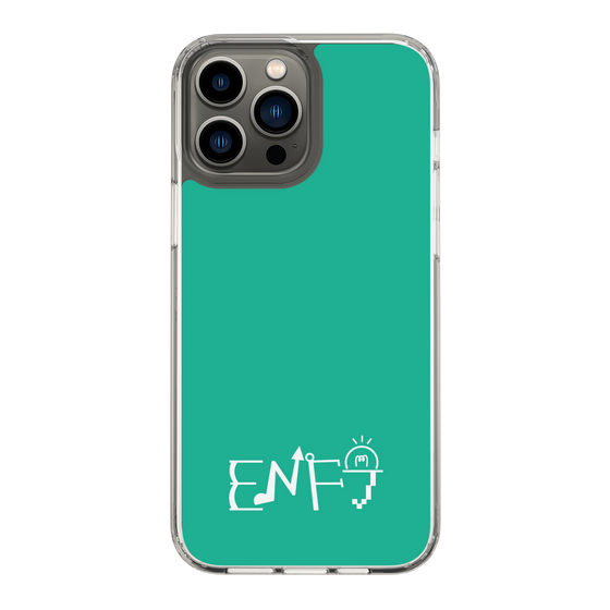 スリムプロテクションケース［ オリジナル - ENFJ 主人公 - アルファベット - グリーン ］