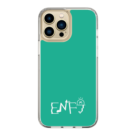 スリムプロテクションケース［ オリジナル - ENFJ 主人公 - アルファベット - グリーン ］