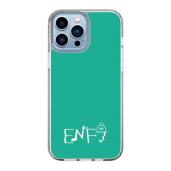 スリムプロテクションケース［ オリジナル - ENFJ 主人公 - アルファベット - グリーン ］