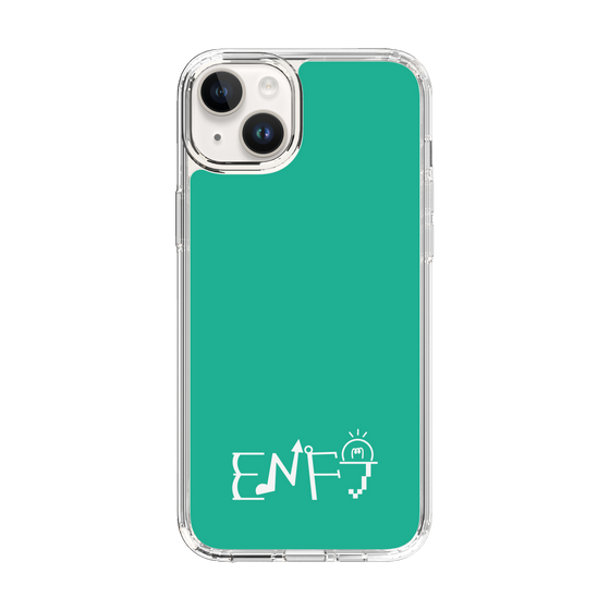 スリムプロテクションケース［ オリジナル - ENFJ 主人公 - アルファベット - グリーン ］