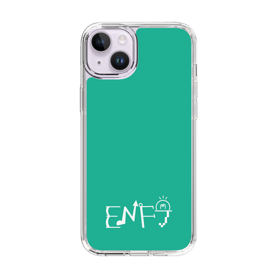 スリムプロテクションケース［ オリジナル - ENFJ 主人公 - アルファベット - グリーン ］