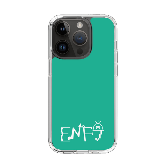 スリムプロテクションケース［ オリジナル - ENFJ 主人公 - アルファベット - グリーン ］