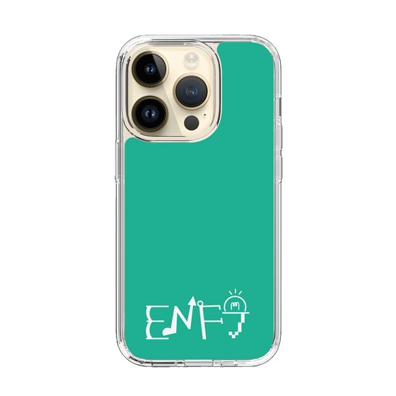 スリムプロテクションケース［ オリジナル - ENFJ 主人公 - アルファベット - グリーン ］