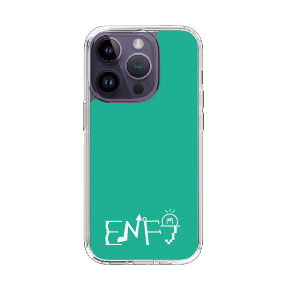 スリムプロテクションケース［ オリジナル - ENFJ 主人公 - アルファベット - グリーン ］